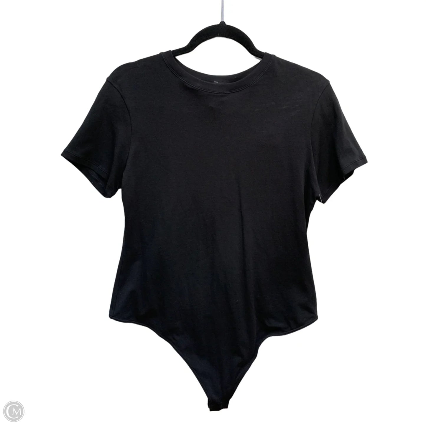 Top Short Sleeve Basic By No Boundaries In Black, Size: Xxl