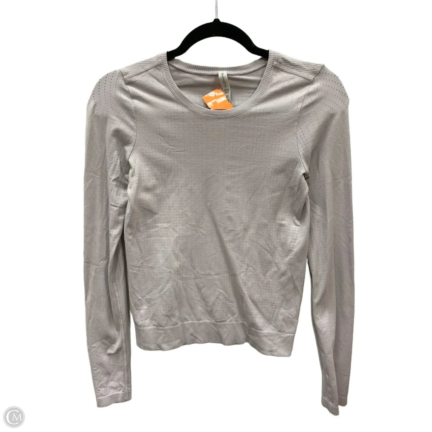 Athletic Top Long Sleeve Crewneck By Athleta In Purple, Size: Xxs