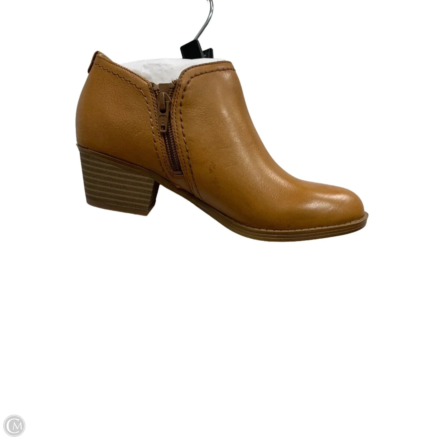 Boots Ankle Heels By Naturalizer In Brown, Size: 6