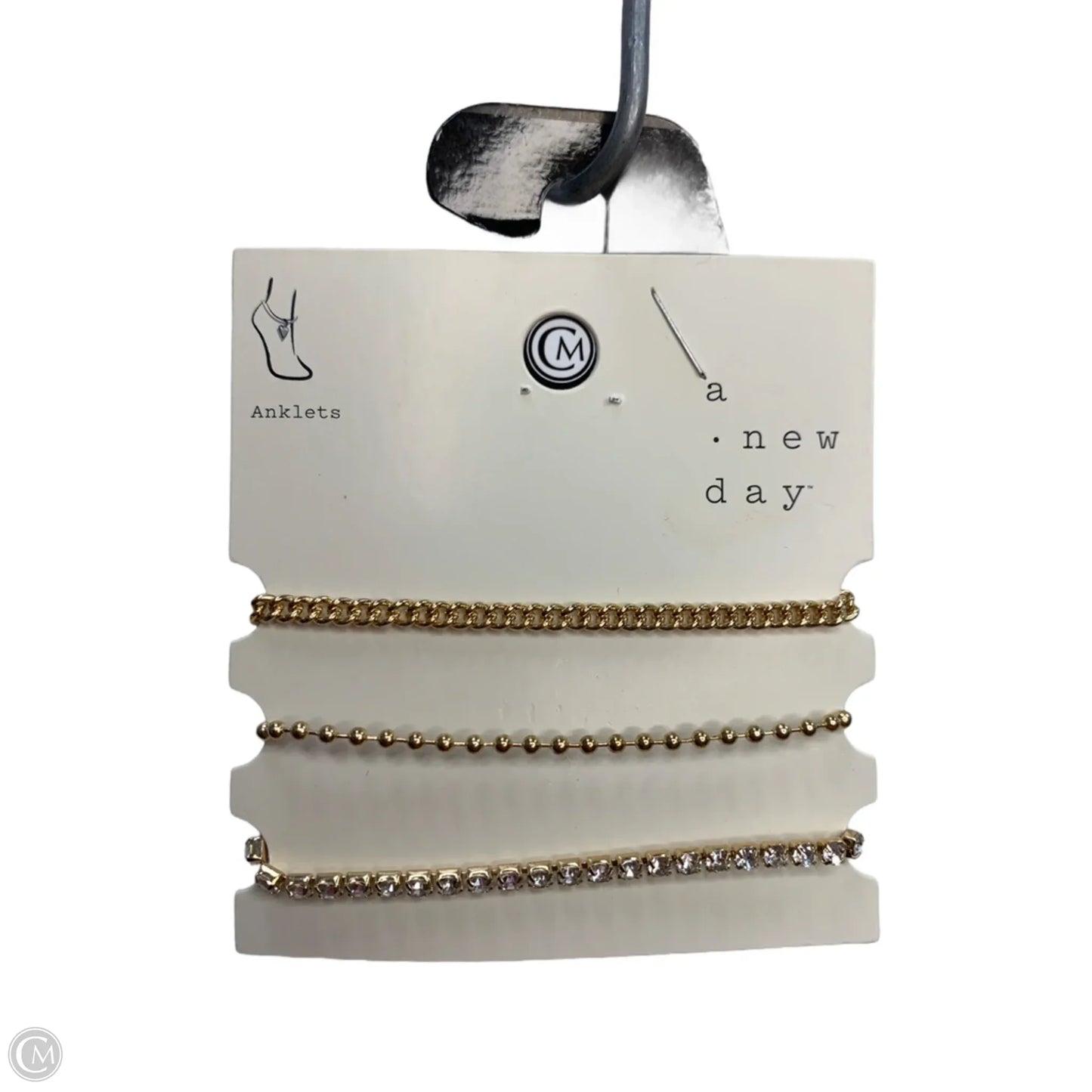 Anklet By A New Day, Size: 03 Piece Set