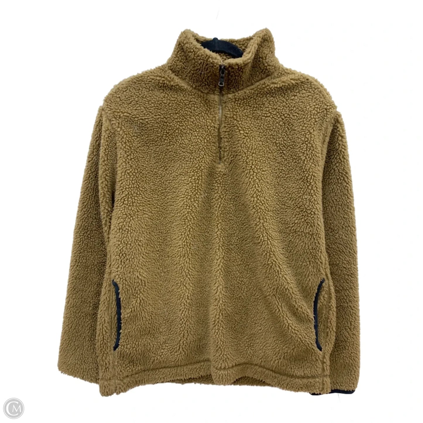 Sweatshirt Crewneck By Banana Republic In Brown, Size: M