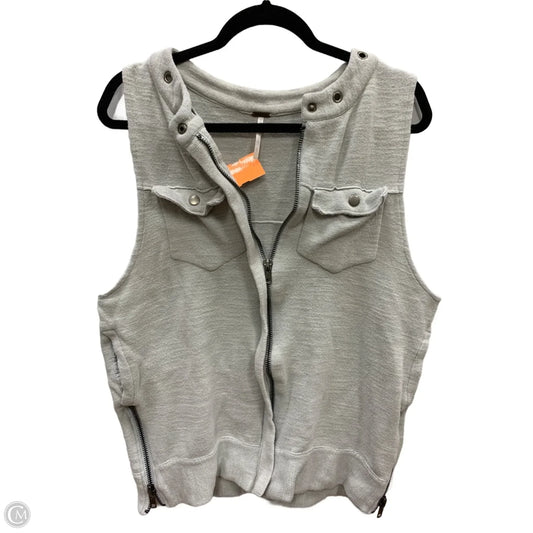 Vest Other By Free People In Grey, Size: S