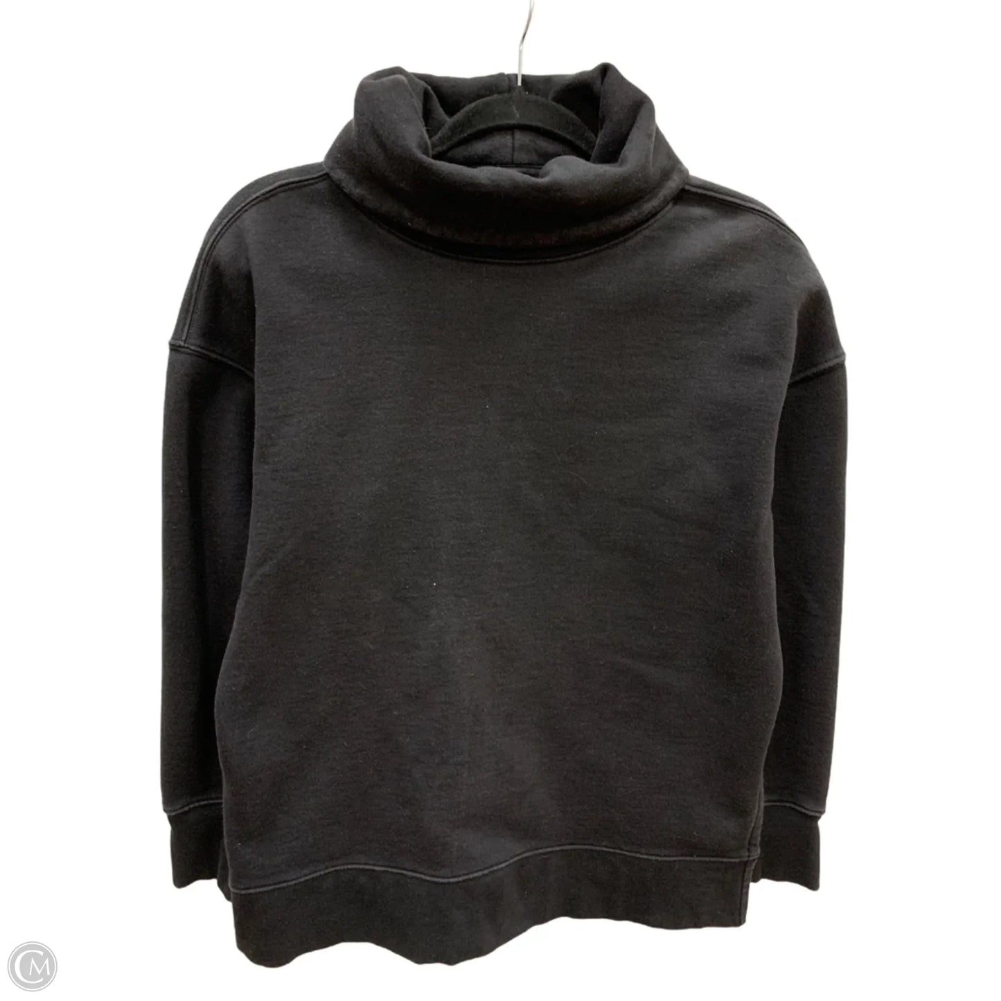 Sweatshirt Collar By Athleta In Black, Size: S