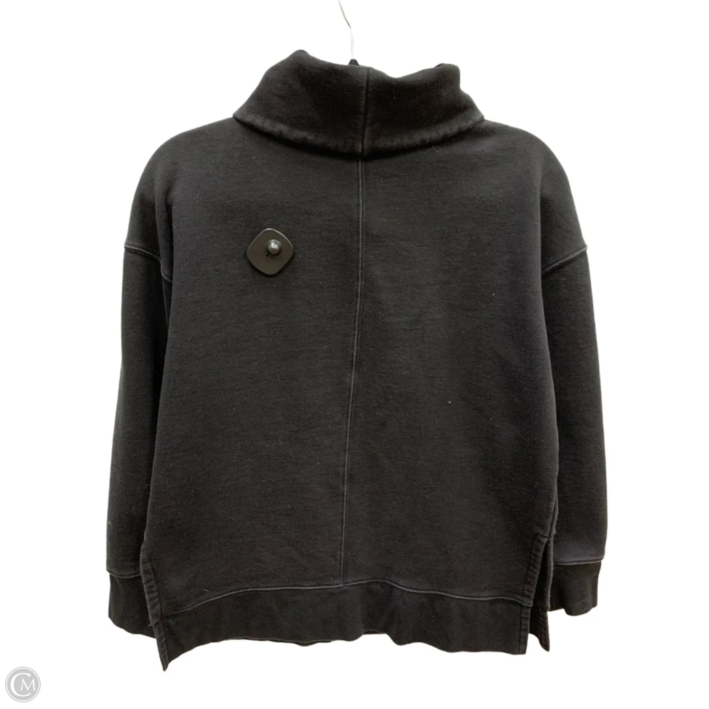 Sweatshirt Collar By Athleta In Black, Size: S