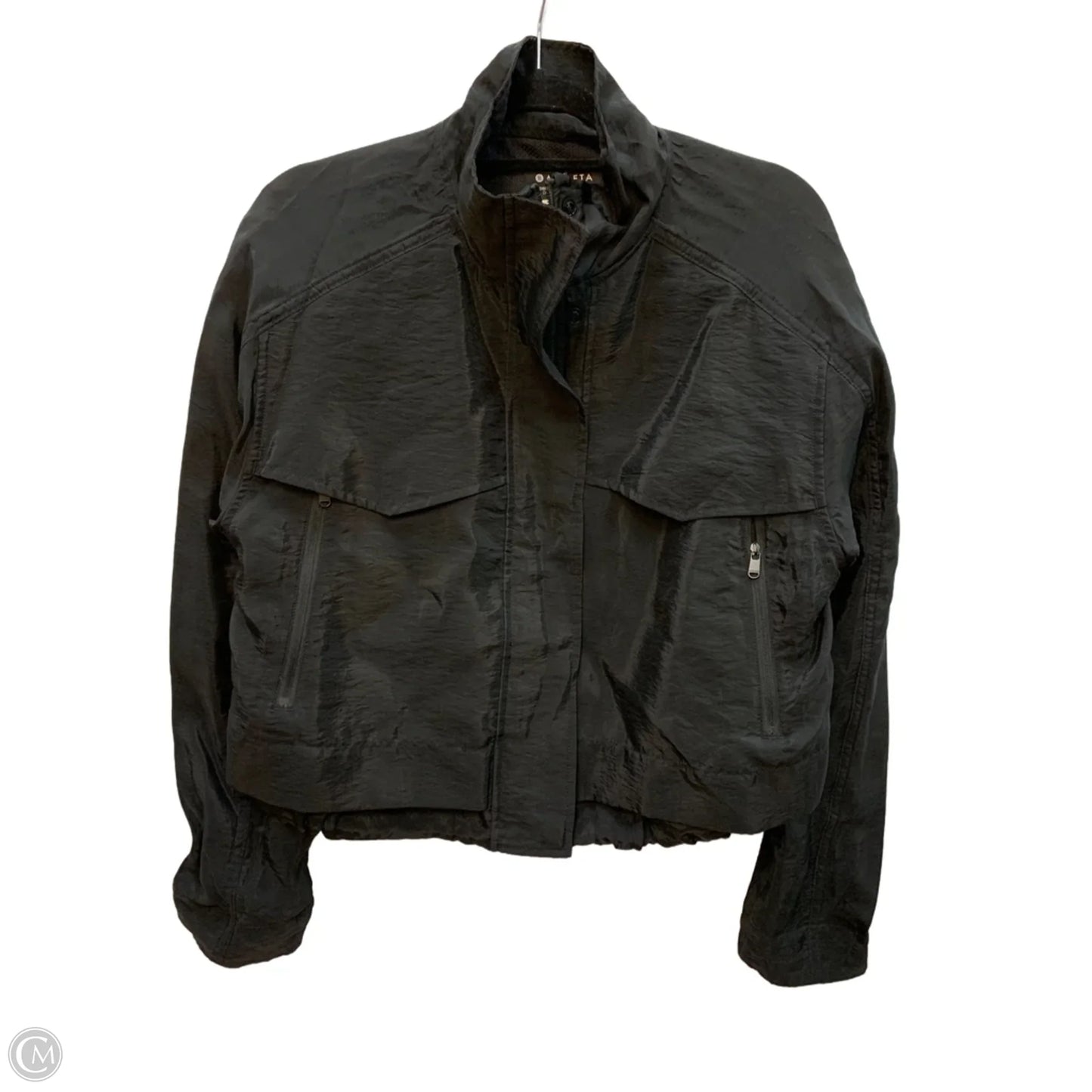 Athletic Jacket By Athleta In Black, Size: S