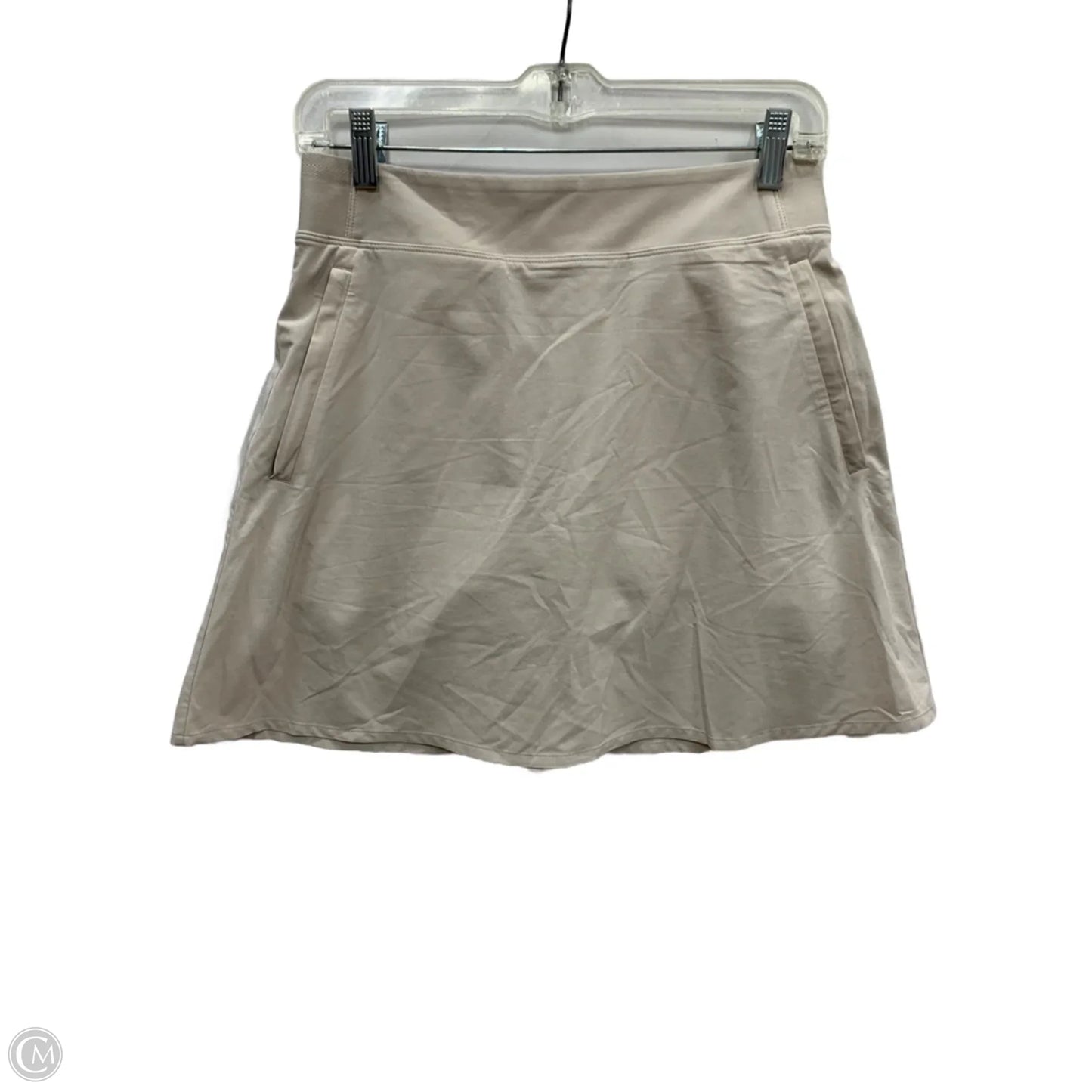 Athletic Skort By Athleta In Tan, Size: 4