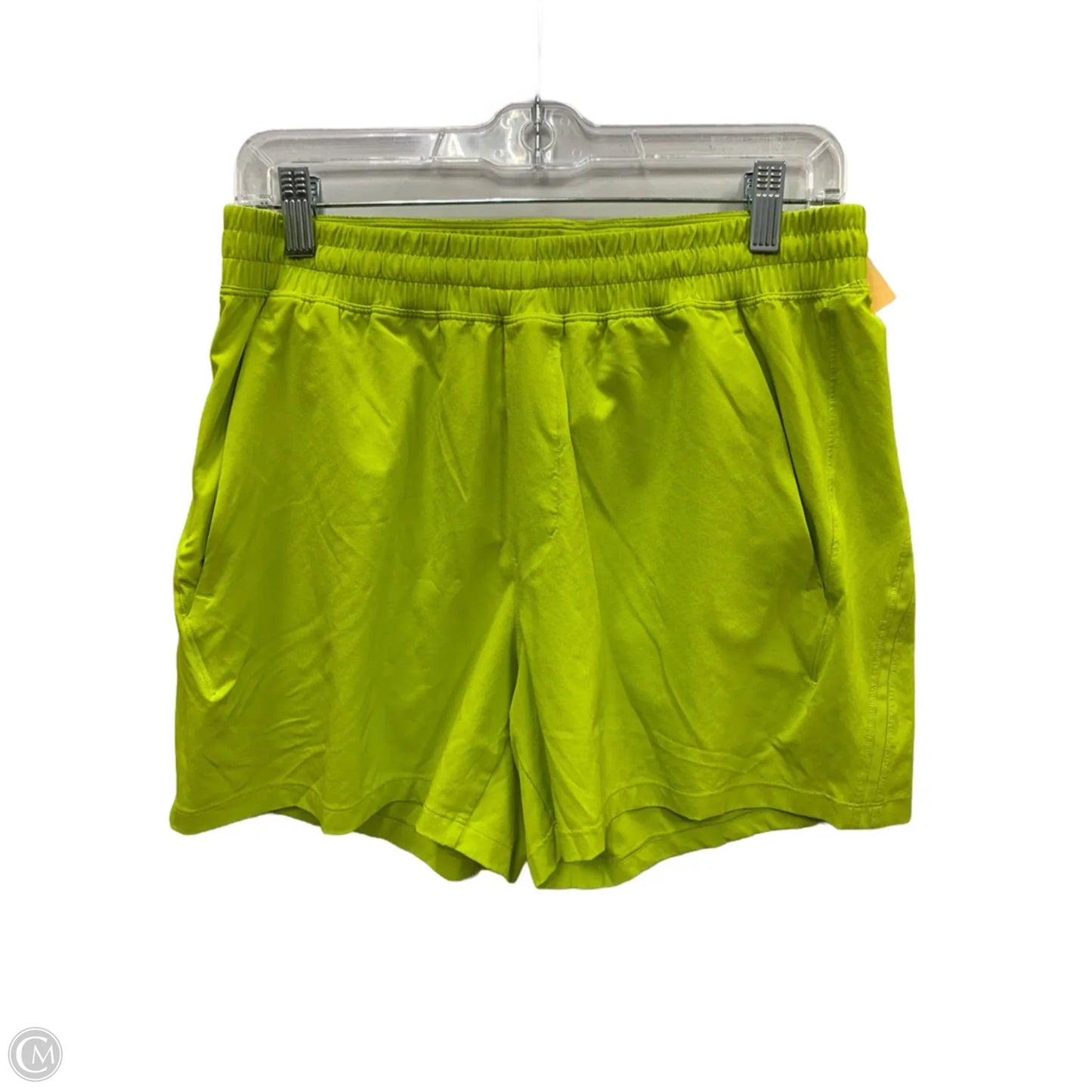 Athletic Shorts By Lululemon In Yellow, Size: L