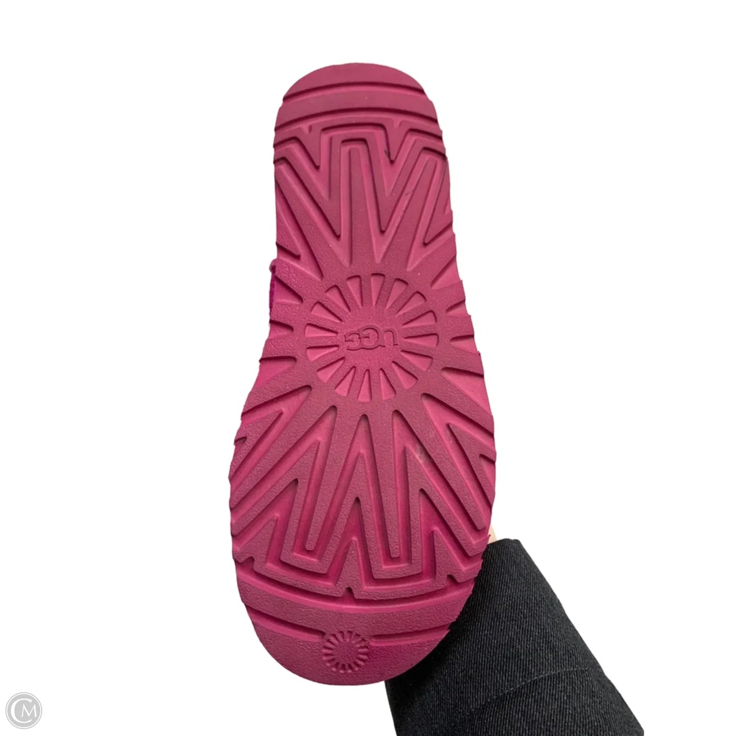 Boots Designer By Ugg In Pink, Size: 8