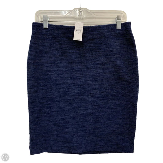 Skirt Mini & Short By Ann Taylor In Navy, Size: S