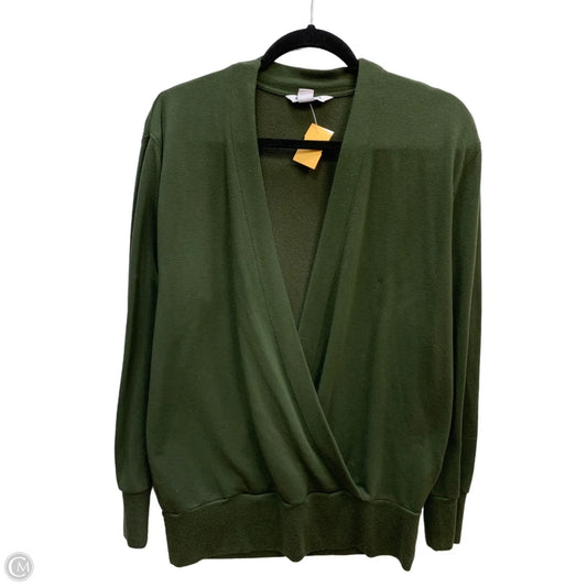 Sweatshirt Crewneck By Athleta In Green, Size: S