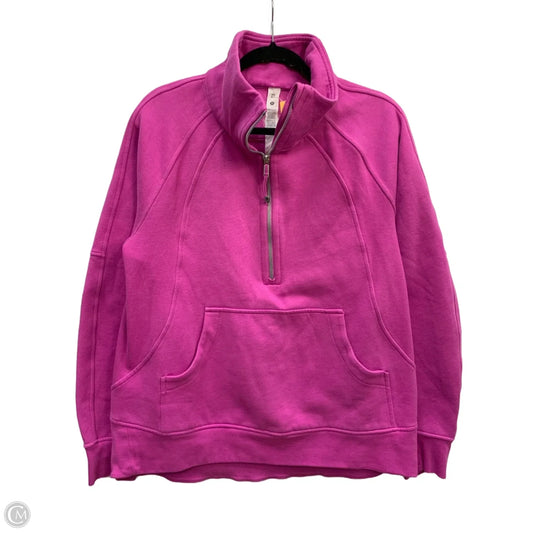 Sweatshirt Crewneck By Lululemon In Purple, Size: M