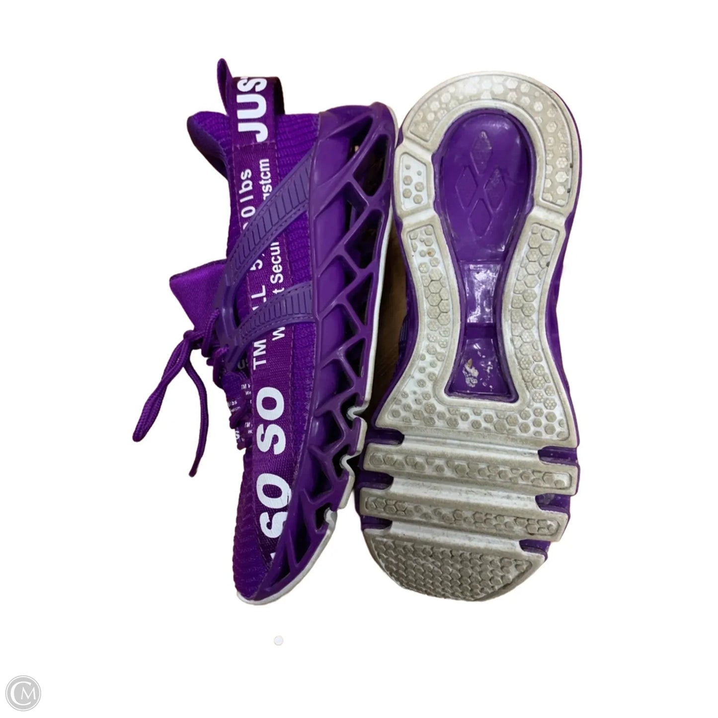 Shoes Athletic By Clothes Mentor In Purple, Size: 7.5