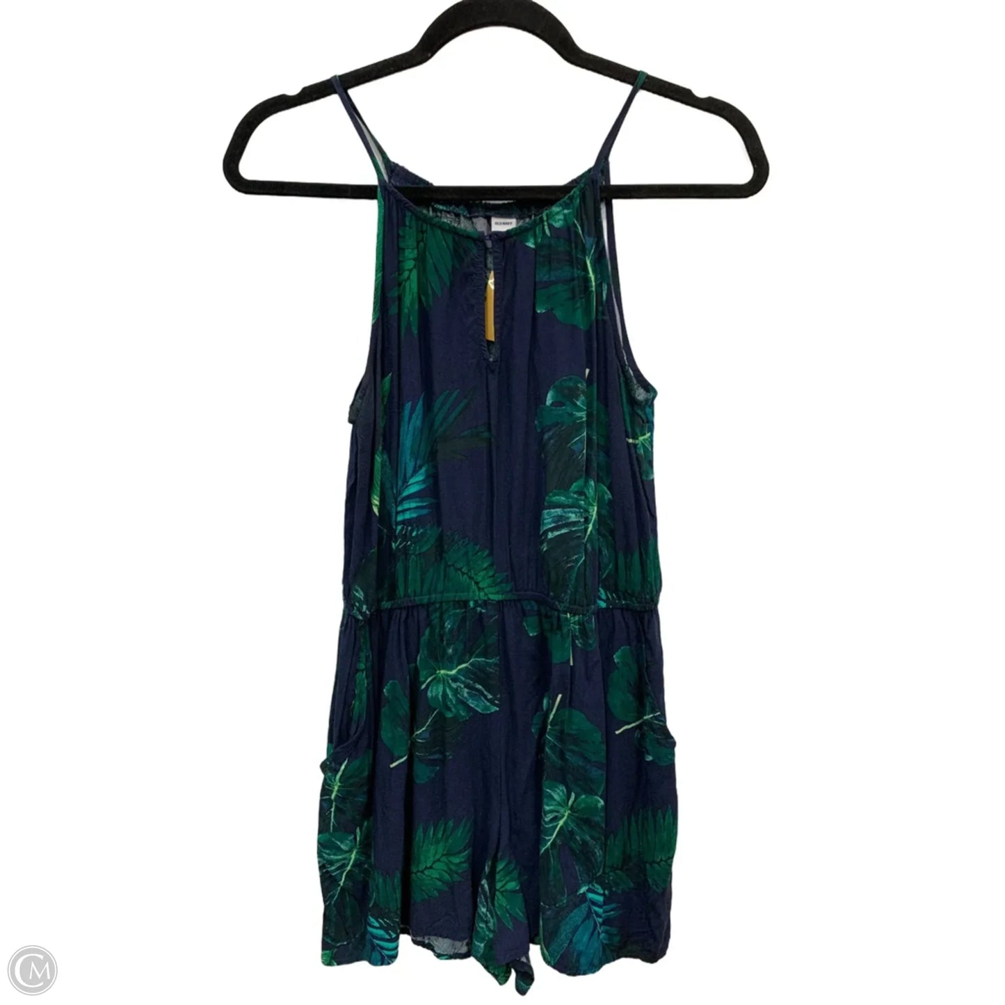 Romper By Old Navy In Blue & Green, Size: M