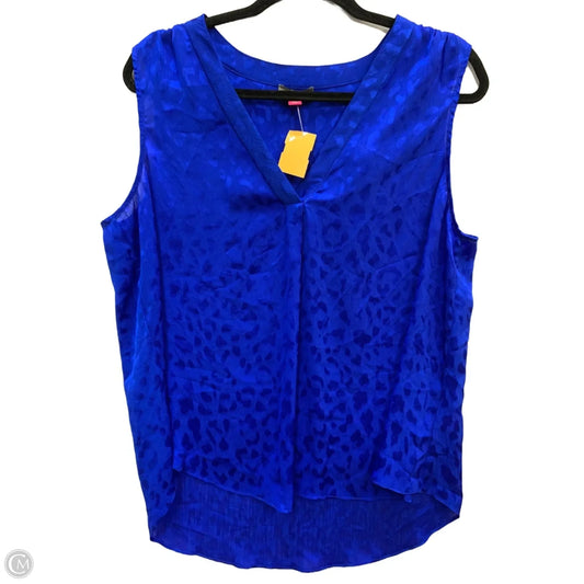 Tank Top By Vince Camuto In Blue, Size: L