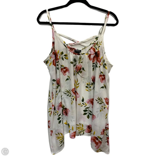 Tank Top By Torrid In Floral Print, Size: 1x