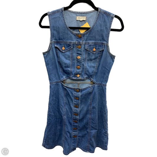 Dress Casual Short By Madewell In Blue Denim, Size: 4