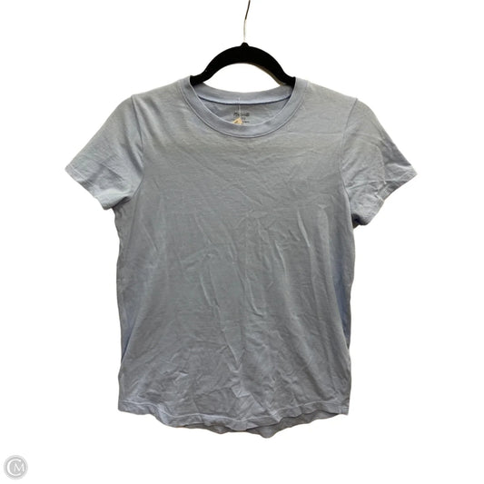 Top Short Sleeve By Madewell In Blue, Size: Xs