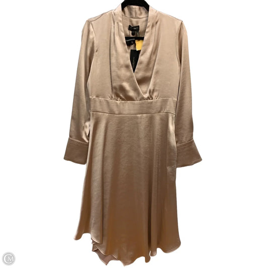 Dress Casual Maxi By Donna Karan In Rose Gold, Size: 10
