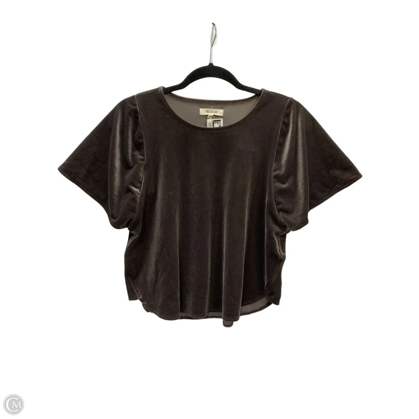 Top Short Sleeve By Madewell In Grey, Size: Xs