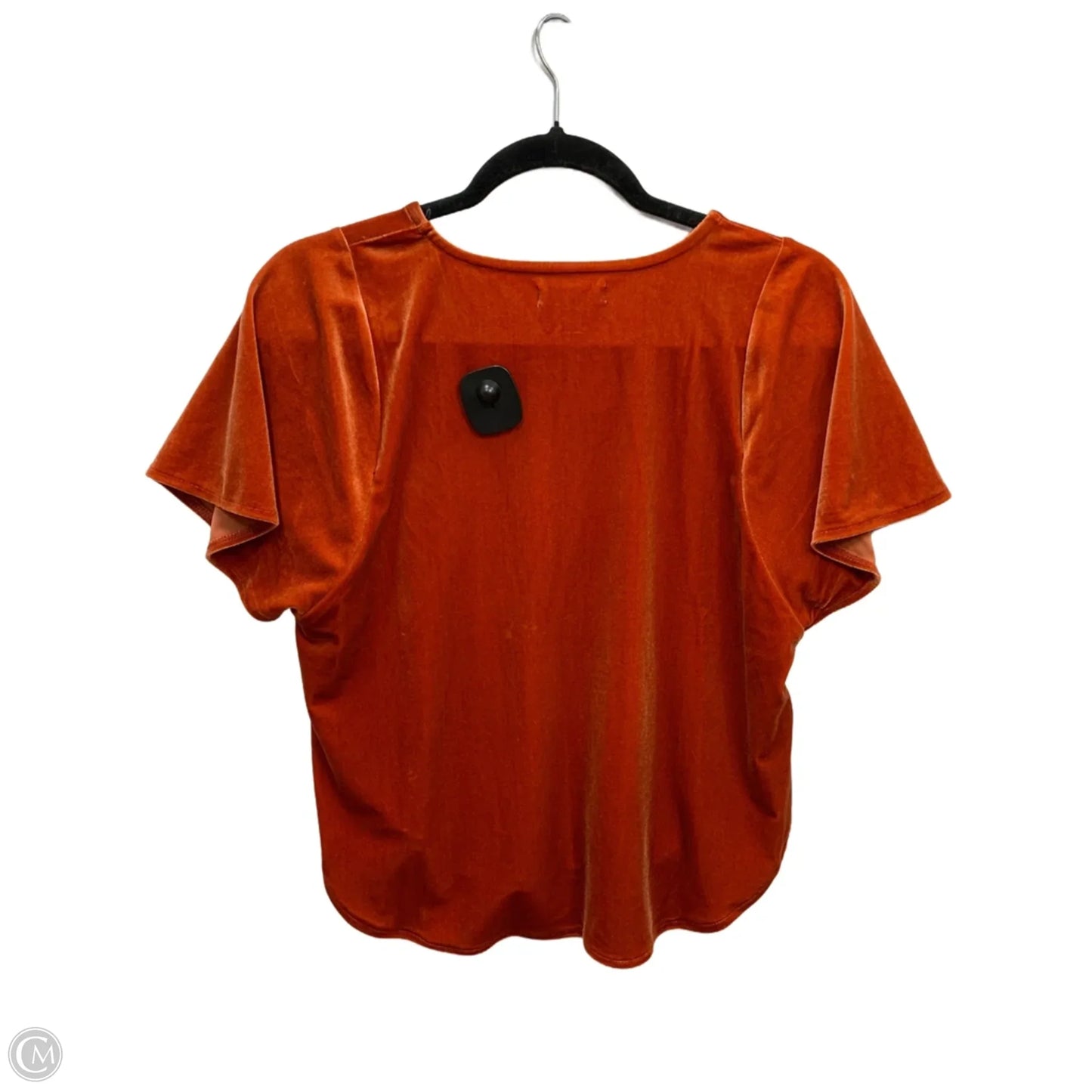 Top Short Sleeve By Madewell In Orange, Size: Xs