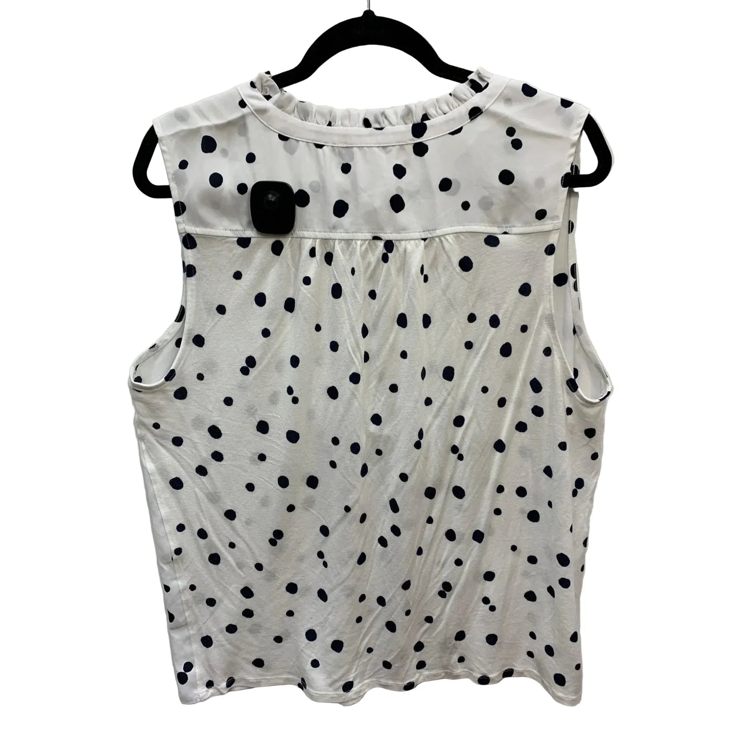 Tank Top By Loft In Polkadot Pattern, Size: L