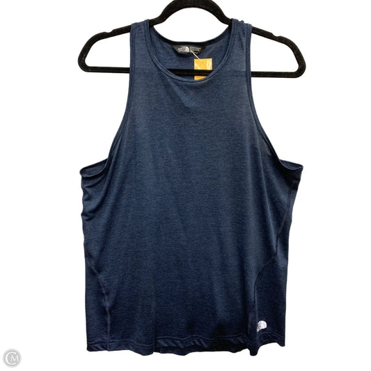 Athletic Tank Top By The North Face In Navy, Size: Xl