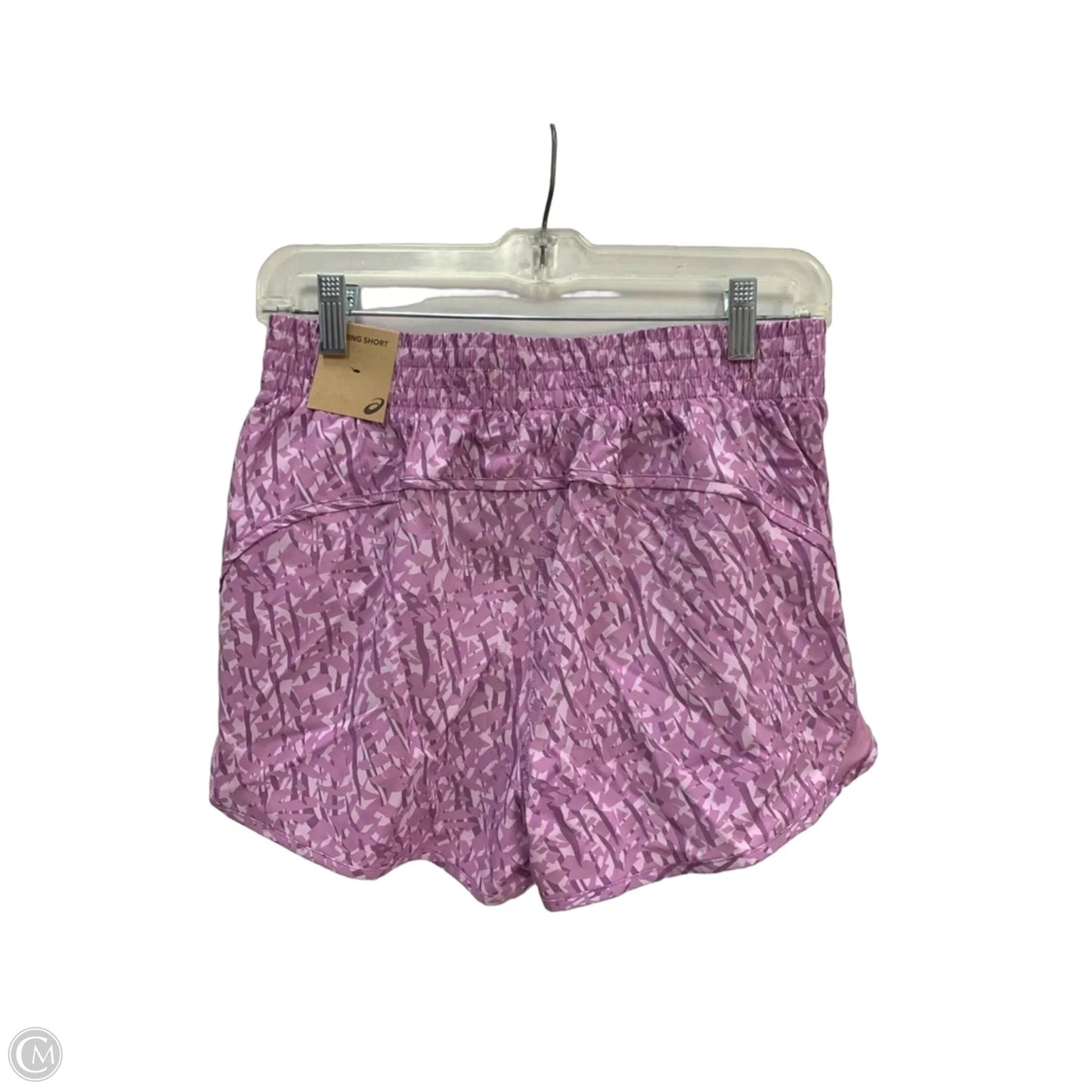 Athletic Shorts By Asics In Purple, Size: S