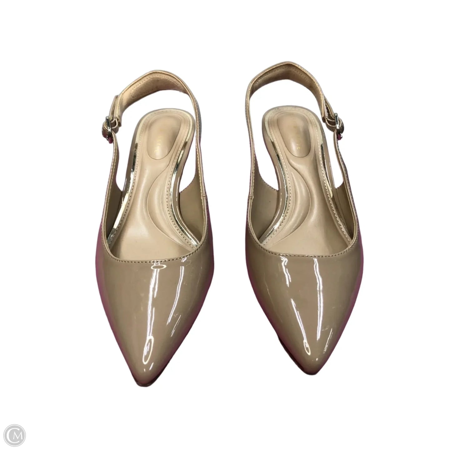 Shoes Heels Kitten By Kelly And Katie In Tan, Size: 7
