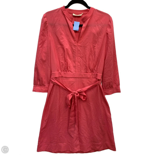 Dress Designer By Tory Burch In Pink, Size: M