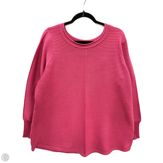 Sweater By Cyrus In Pink, Size: 1x