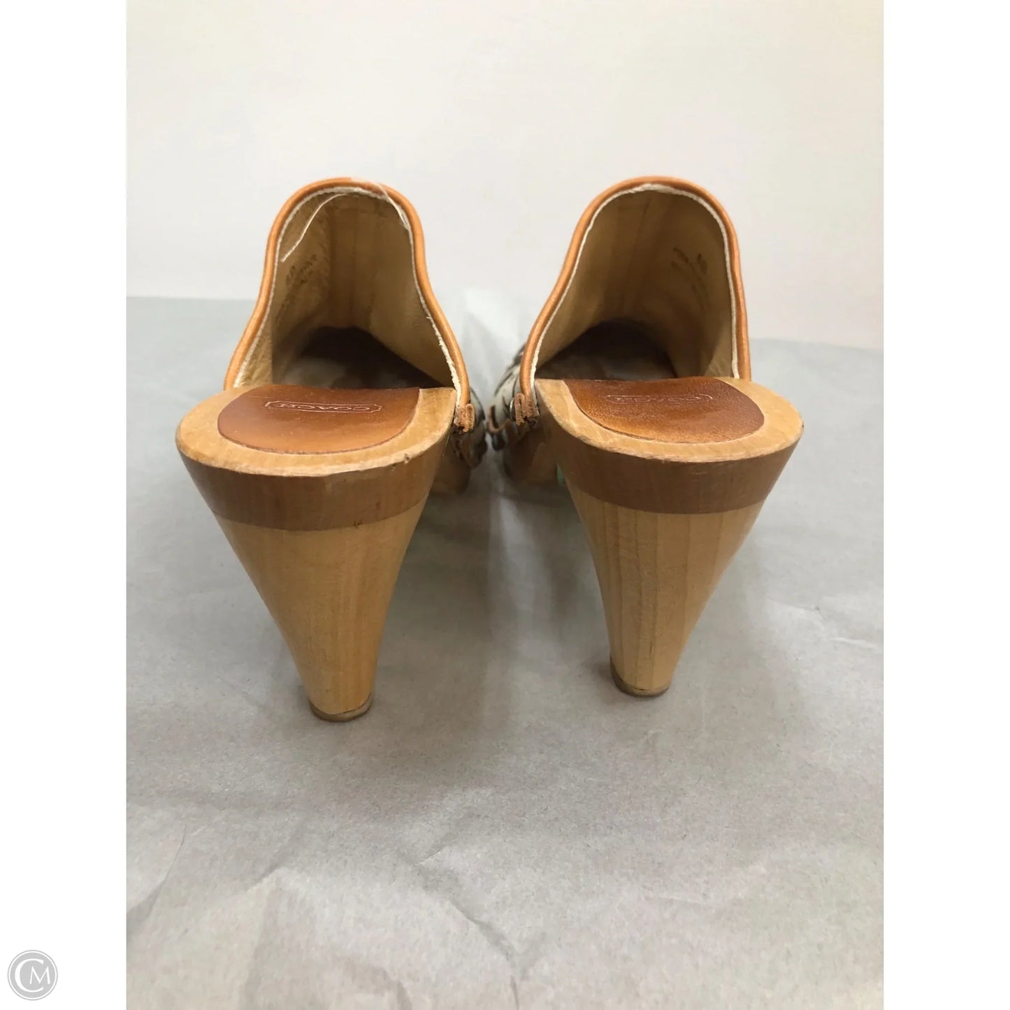 Shoes Designer By Coach In Brown, Size: 6