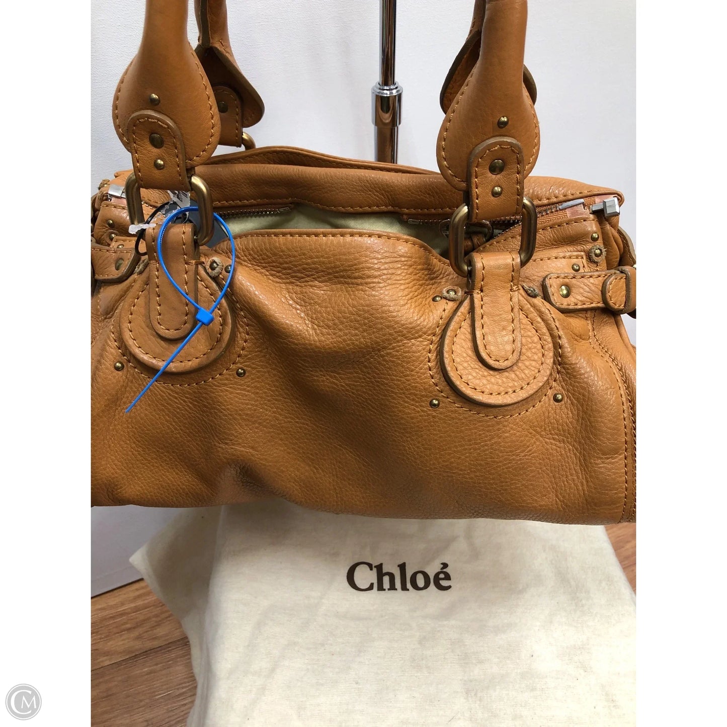 Handbag Luxury Designer By Chloe, Size: Large
