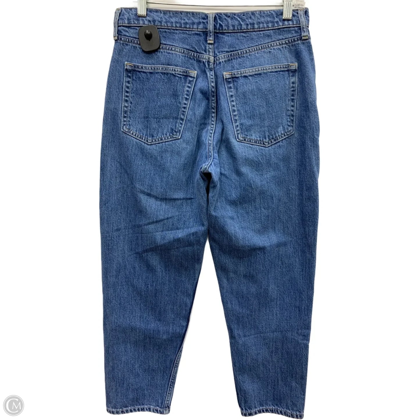 Jeans Straight By Gap In Blue Denim, Size: 6p