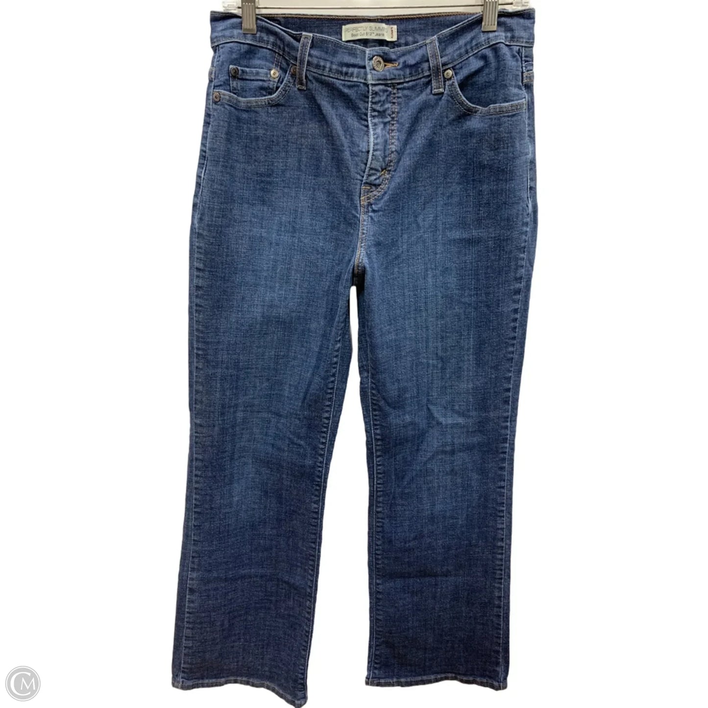 Jeans Boot Cut By Levis In Blue Denim, Size: 12p