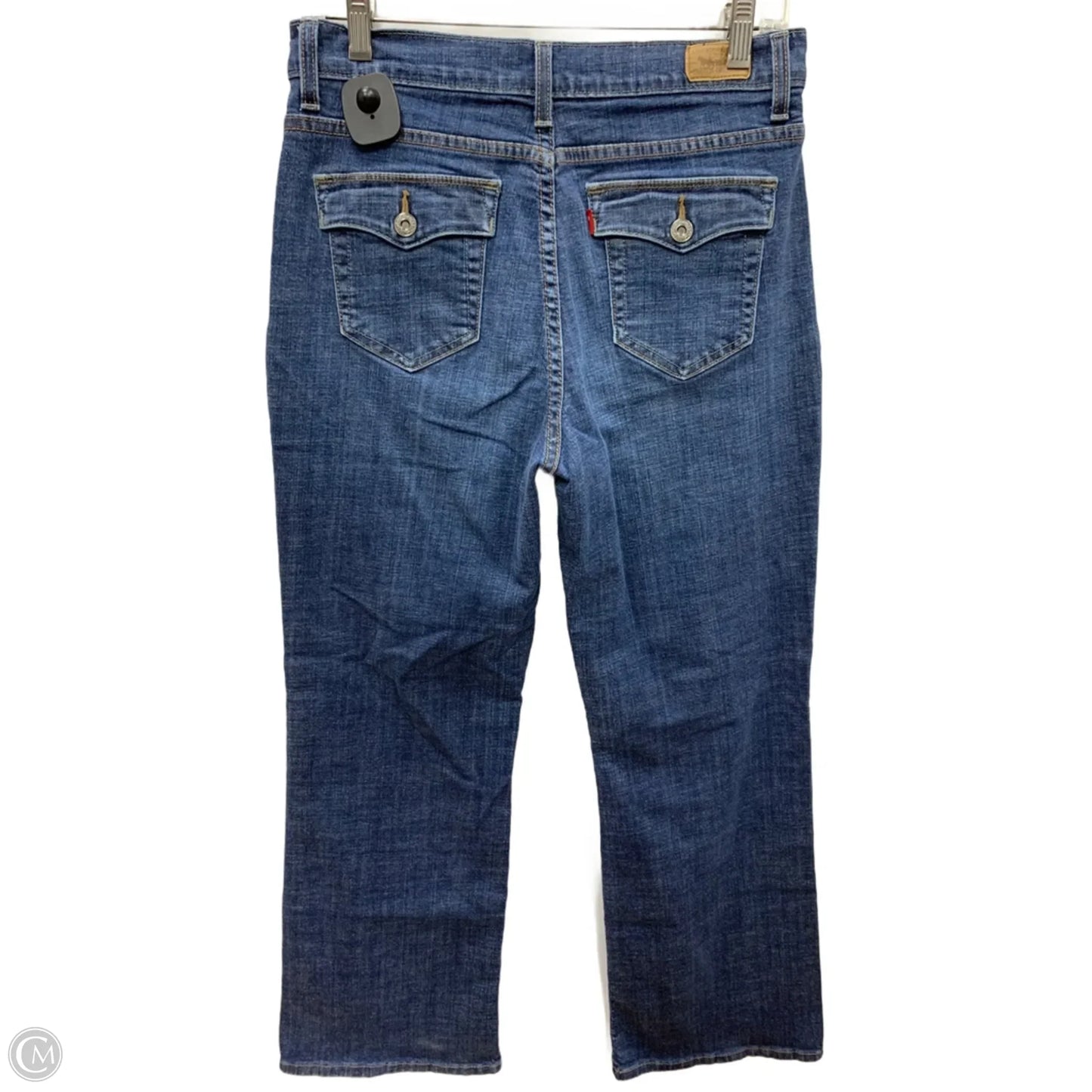 Jeans Boot Cut By Levis In Blue Denim, Size: 12p