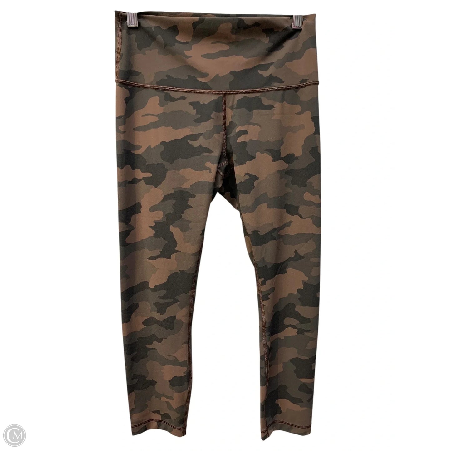 Athletic Leggings By Lululemon In Camouflage Print, Size: 8
