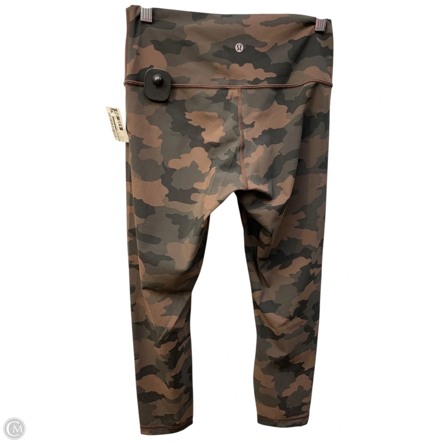 Athletic Leggings By Lululemon In Camouflage Print, Size: 8