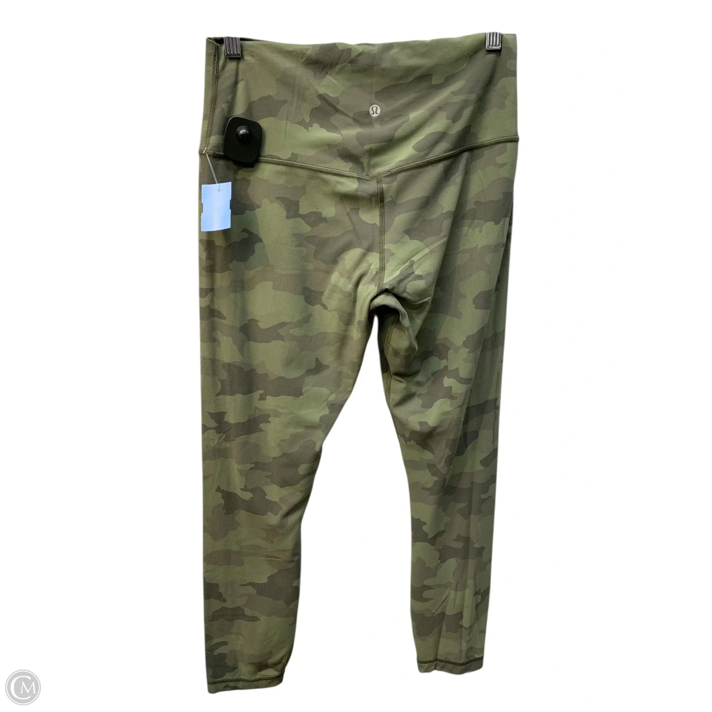 Athletic Leggings By Lululemon In Camouflage Print, Size: 10
