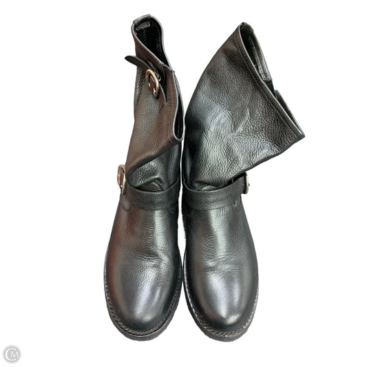 Boots Designer By Frye In Black, Size: 8.5