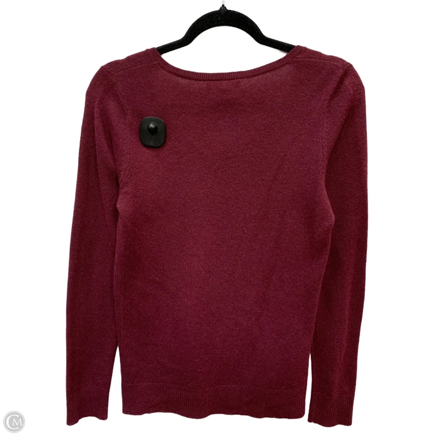 Sweater Cashmere By Ann Taylor In Maroon, Size: S