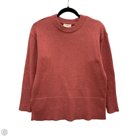 Sweater By Loft In Pink, Size: S