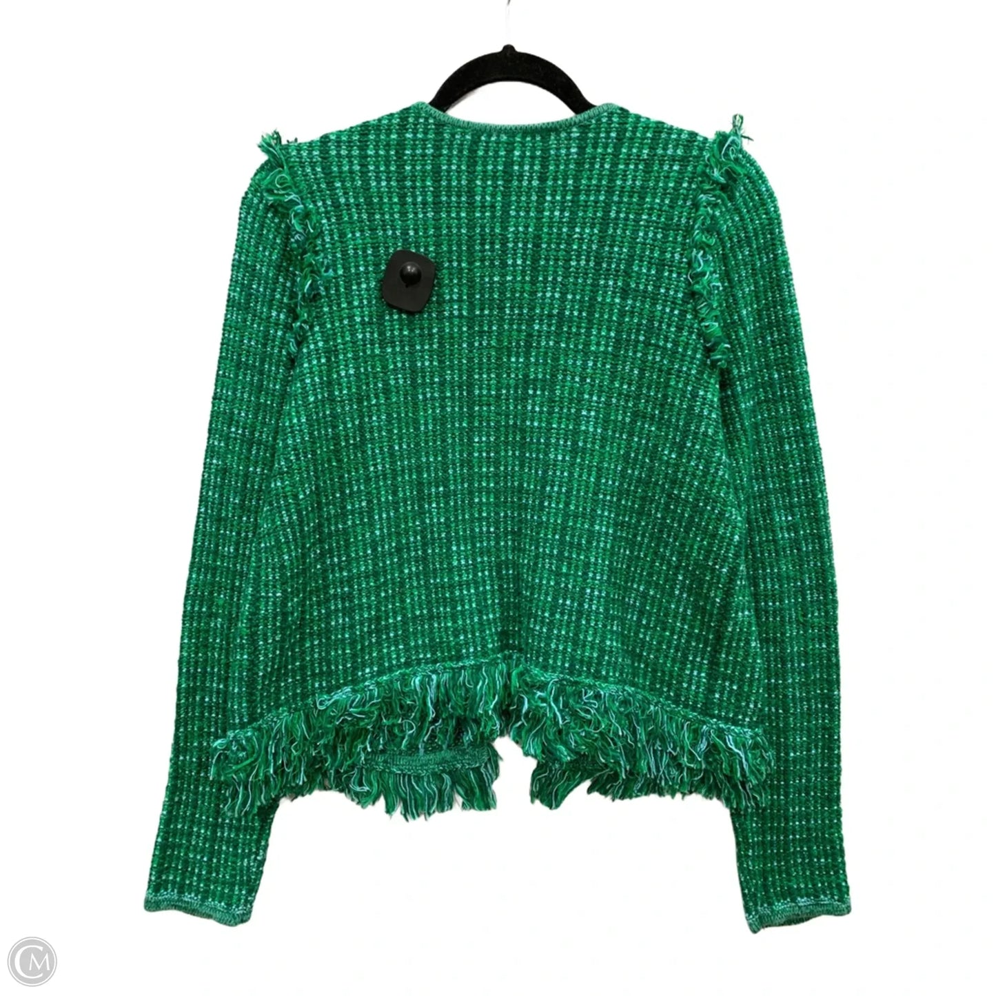 Sweater Cardigan Designer By Lilly Pulitzer In Green, Size: L