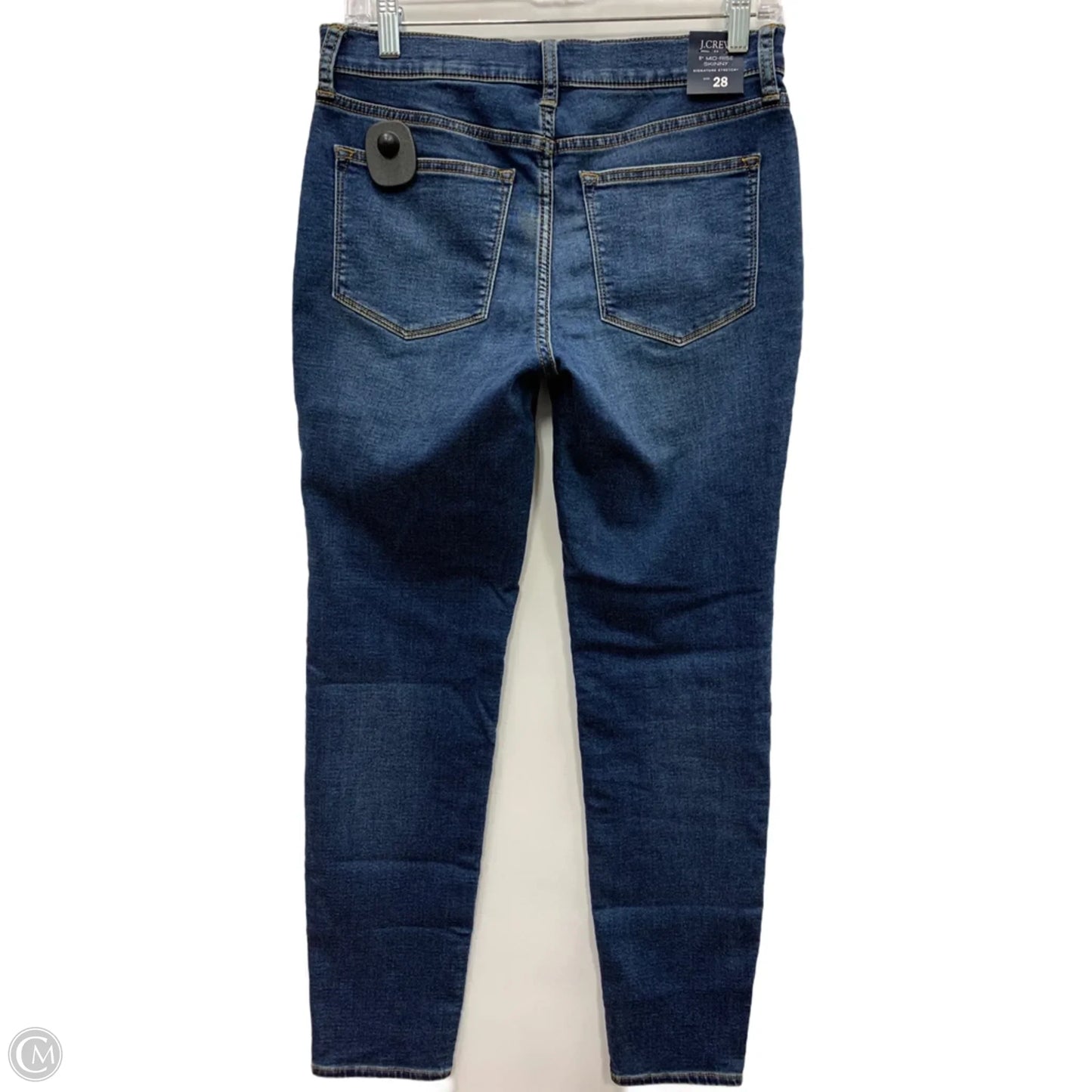 Jeans Skinny By J. Crew In Blue Denim, Size: 6