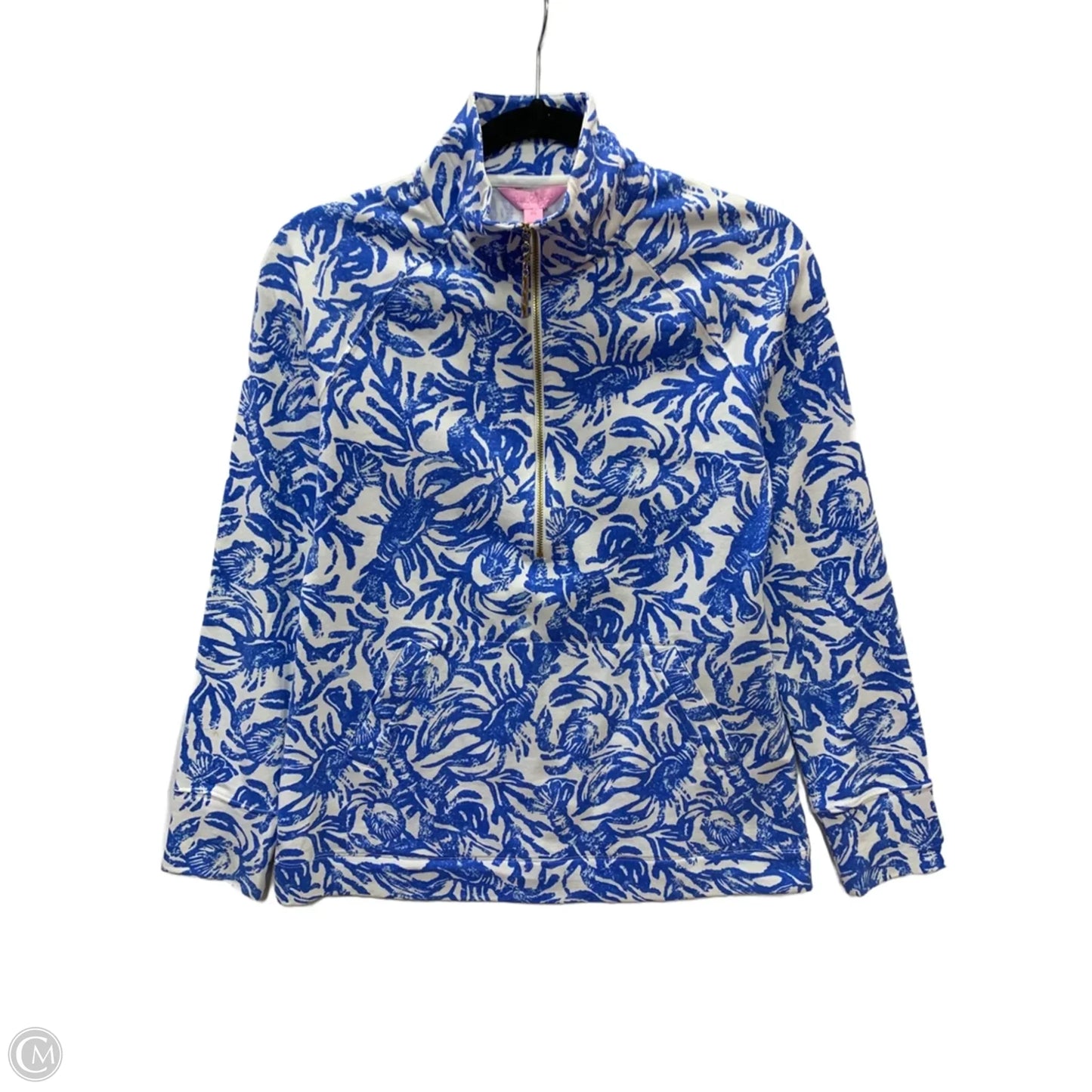 Sweatshirt Designer By Lilly Pulitzer In Blue, Size: Xs