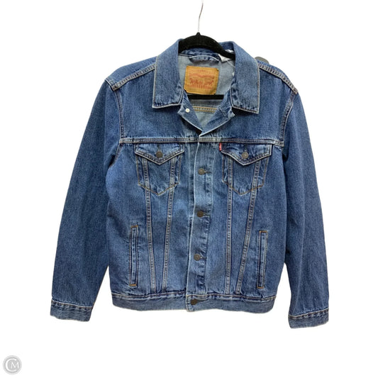 Jacket Denim By Levis In Blue Denim, Size: M