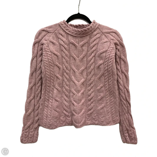 Sweater By Clothes Mentor In Pink, Size: S