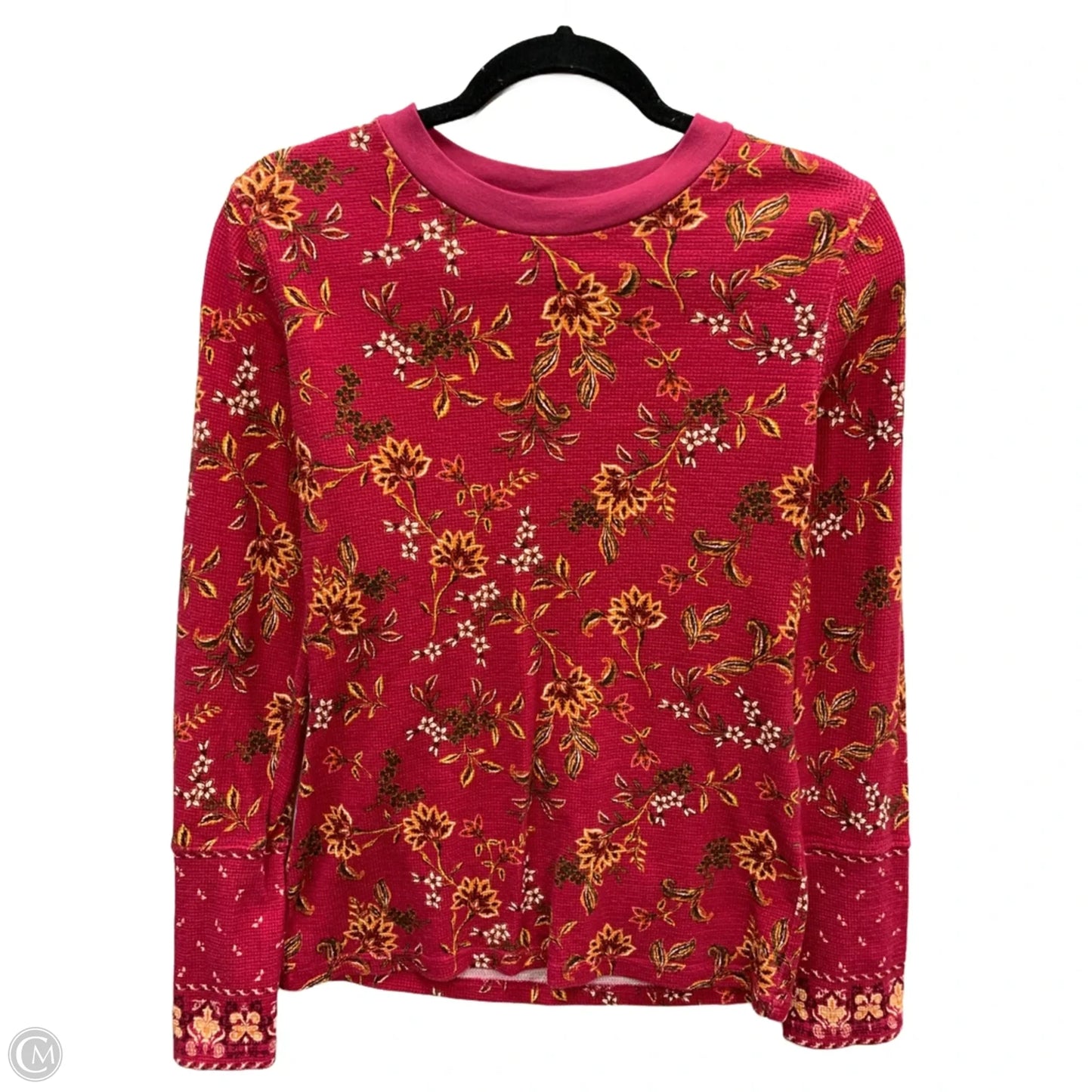 Top Long Sleeve By Sundance In Pink, Size: M