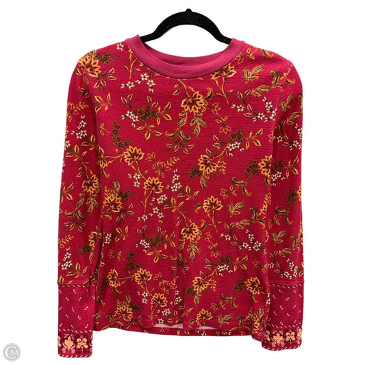Top Long Sleeve By Sundance In Pink, Size: M