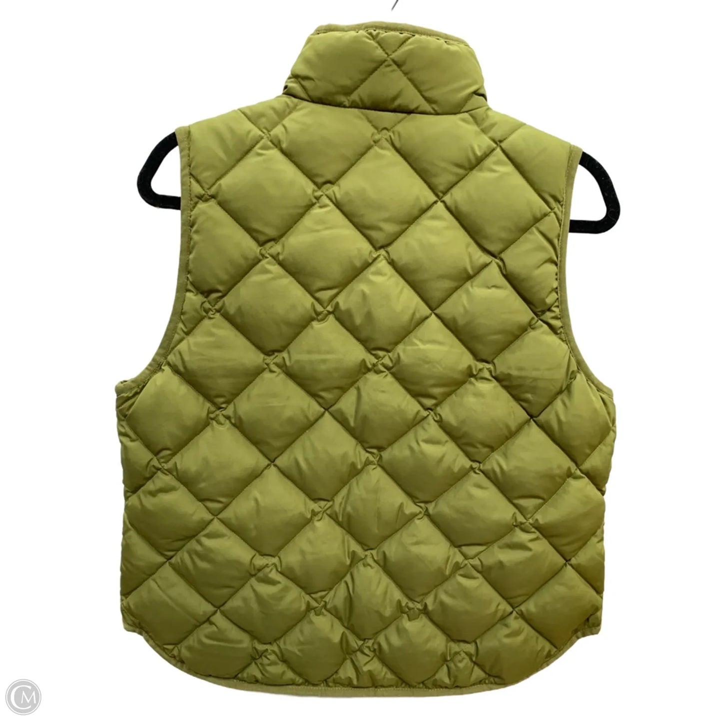 Vest Puffer & Quilted By J. Crew In Green, Size: Lp