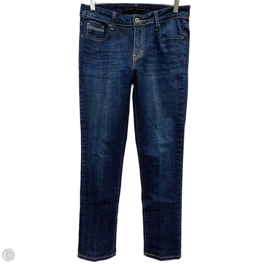 Jeans Skinny By Levis In Blue Denim, Size: 6